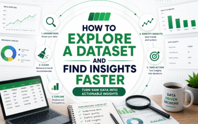 How to Explore a Dataset and Find Insights Faster
